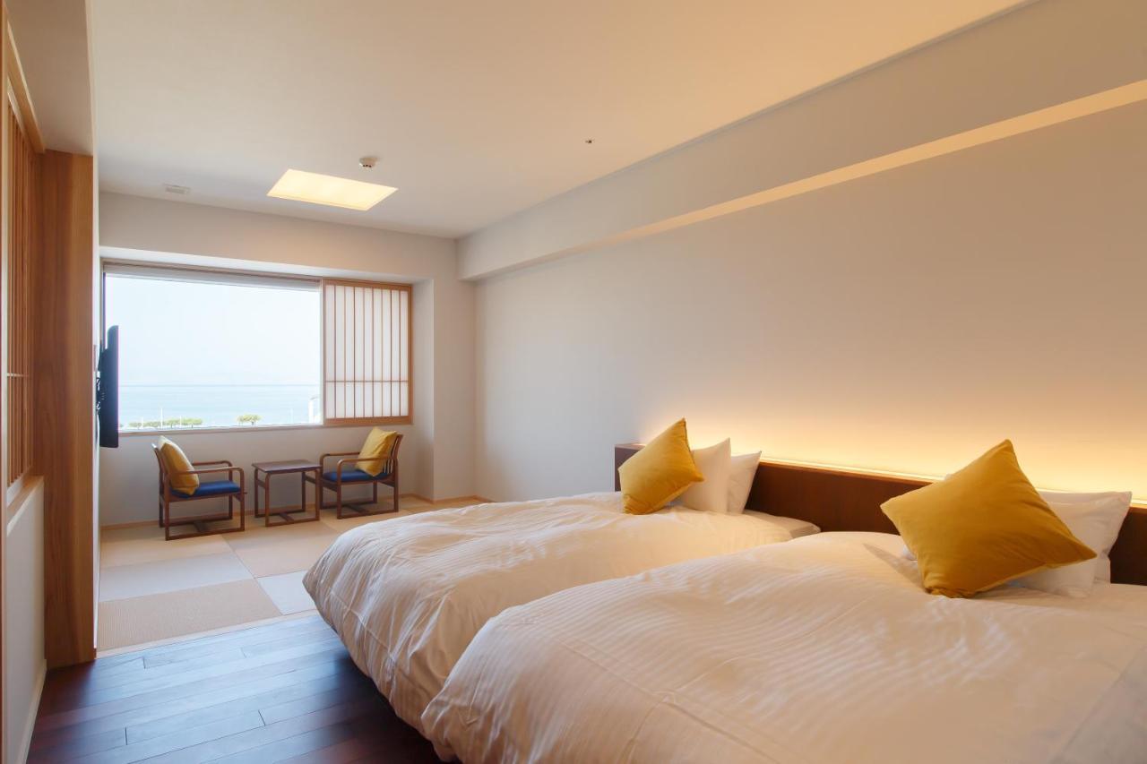 Hotel Iseya, Seaview Private Oceanside Bath Unzen Exterior foto